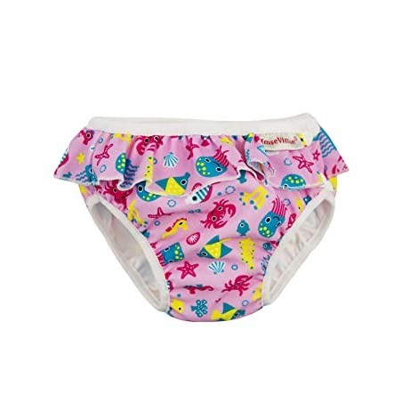 CUECA BANHO IMPERMEÁVEL MARES ROSA (TAM M)
