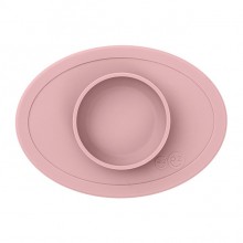 TABULEIRO SILICONE COM SUCÇÃO TINY BOWL ROSA NORDIC