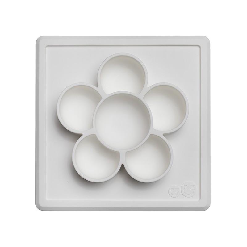TABULEIRO SILICONE COM SUCÇÃO MINI PLAY CREME