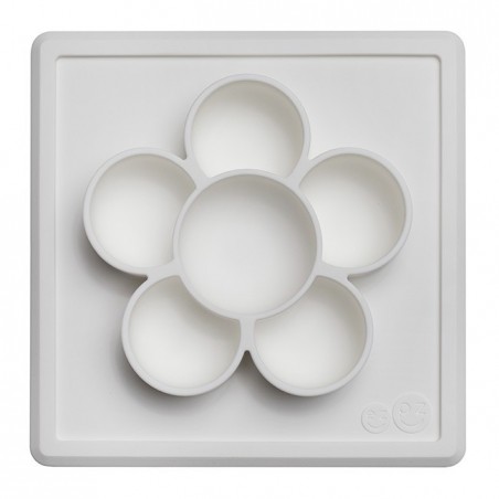 TABULEIRO SILICONE COM SUCÇÃO MINI PLAY CREME