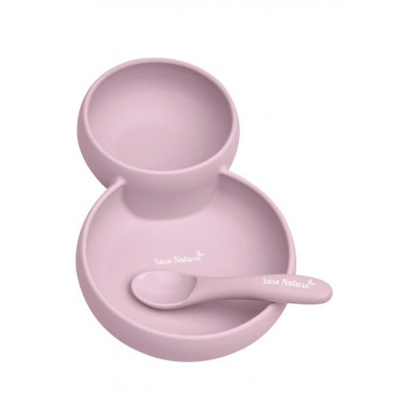 SET SILICONE "TWIN" (ROSA) +4M