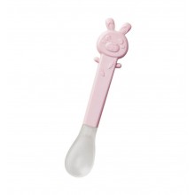 COLHER PONTA MACIA ROSA 4m+