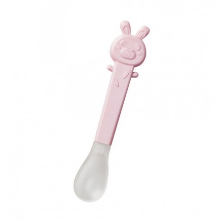 COLHER PONTA MACIA ROSA 4m+