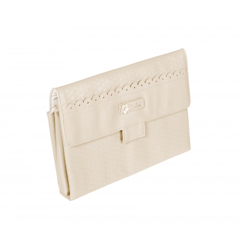 MUDA FRALDAS ECOPELE BEJE ROMBOS