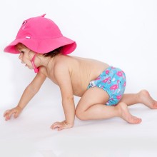 CONJUNTO BANHO FLAMENCO 6-12M