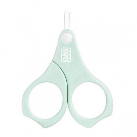TESOURA INICIAÇÃO COM TAMPA PROTETORA MENTA +0m