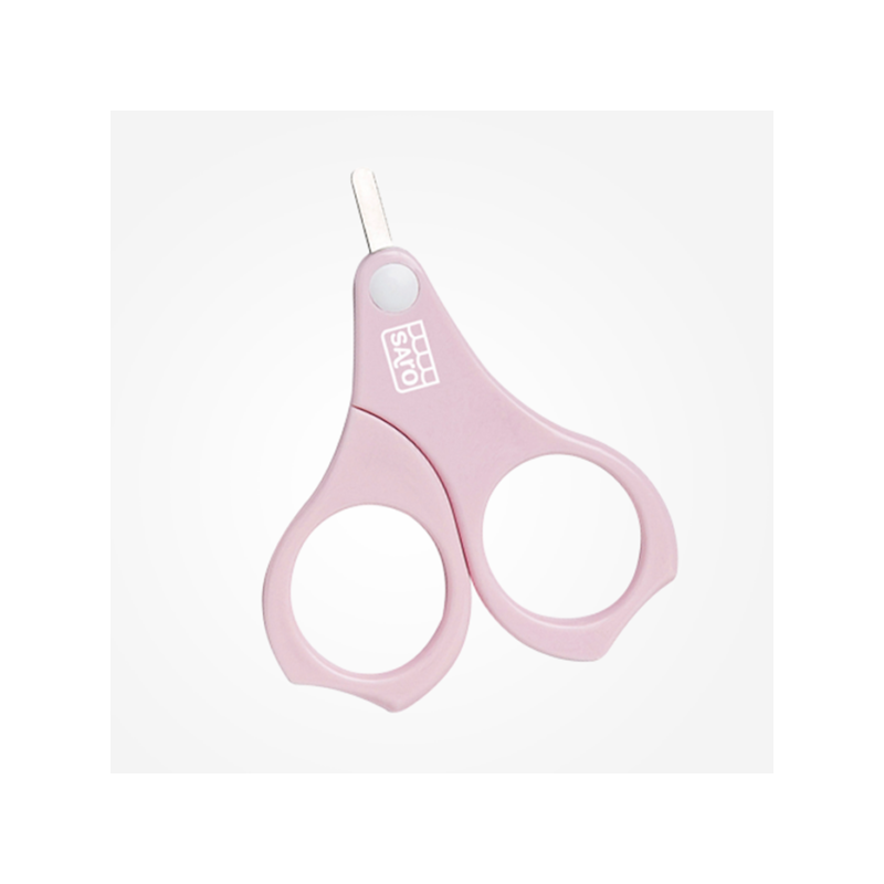 TESOURA INICIAÇÃO COM TAMPA PROTETORA ROSA +0m