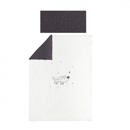 FORRA COLCHÃO + ALMOFADA REVERSÍVEL GUAU 100X135