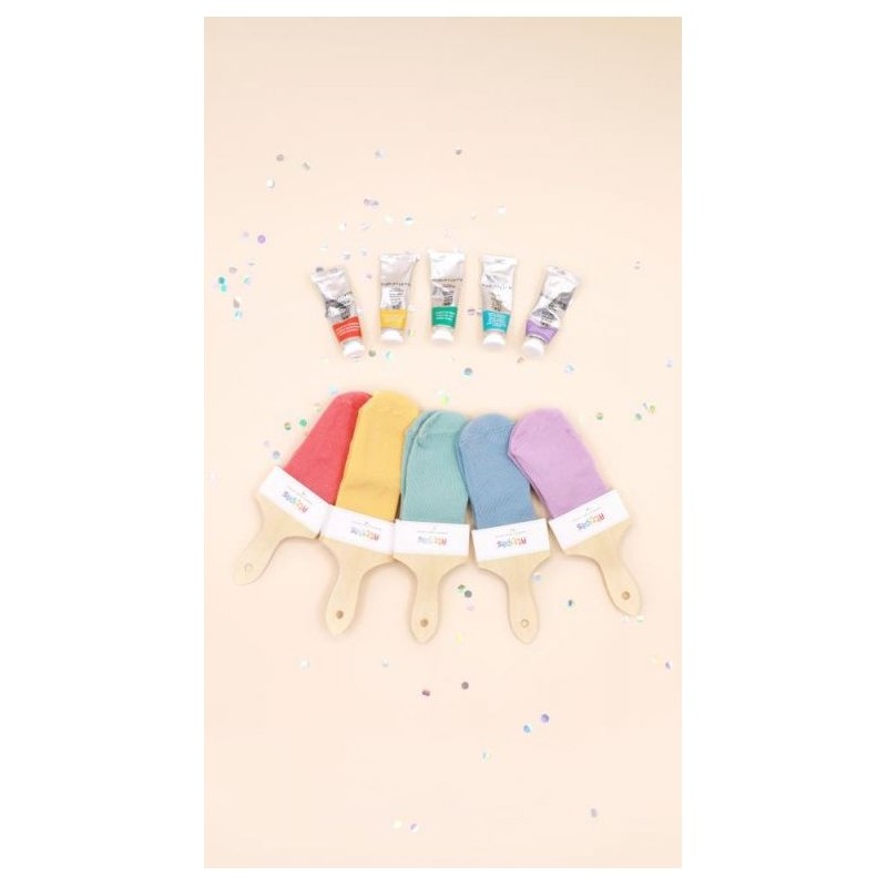 ATTIPAS MEIAS ANTIDERRAPANTES BAMBU LILAS TAM 19 (S)