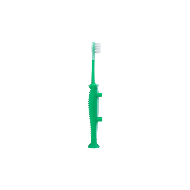ESCOVA DE DENTES CROCODILO DR BROWN`S (1-4 ANOS)