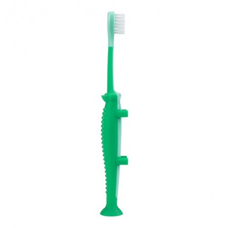 ESCOVA DE DENTES CROCODILO DR BROWN`S (1-4 ANOS)