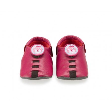 SAPATO SHUPEAS ROSA GATO 0-24M.