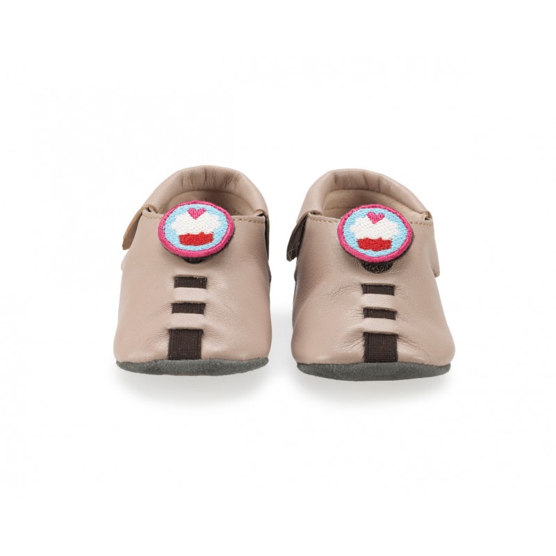 SAPATO SHUPEAS CREME DOCE 0-24M.