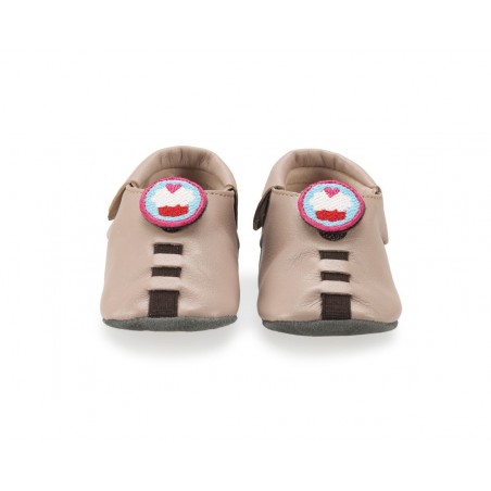 SAPATO SHUPEAS CREME DOCE 0-24M.