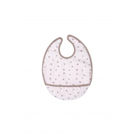 BABETE ROSA 25X35 COM ESTRELAS