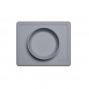 TABULEIRO SILICONE COM SUCÇÃO MINI BOWL CINZA GREY