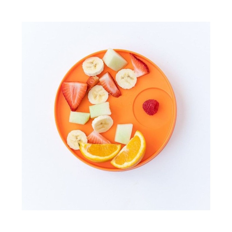 CONJUNTO 2 PRATOS PARA CRIANÇA NUDGE WAVE / MANGO