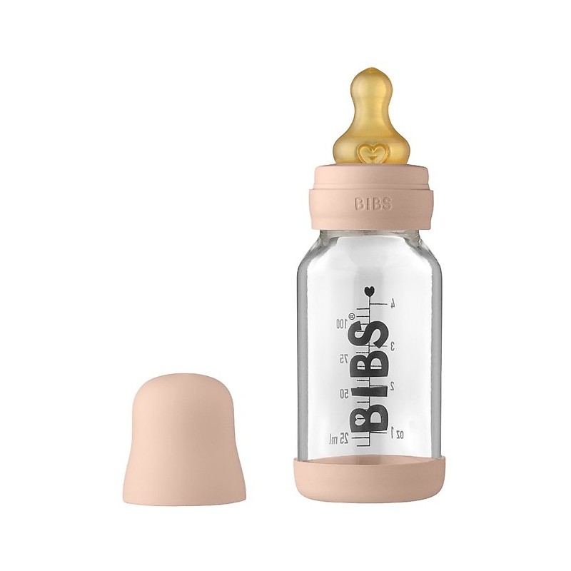 BIBERAO VIDRO BIBS 110ml ROSA