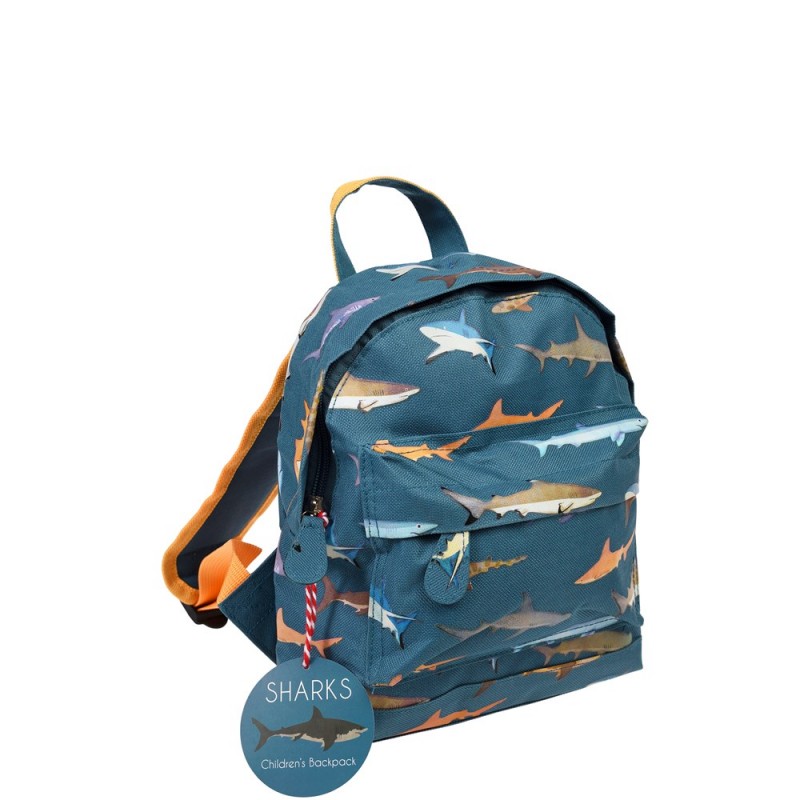 MOCHILA TUBARÕES 25x21cm