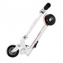 TROTINETE ALUMINIO QKIDS FLO BRANCO/ROSA 36m+