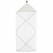 TOALHA BANHO PROVENZA B/VERDE 100X100