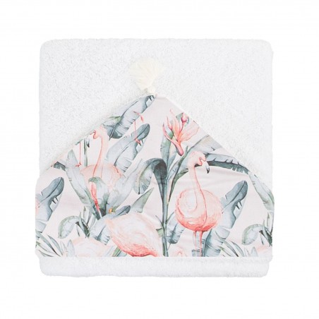 TOALHA BANHO FLAMINGO 100X100