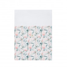 EDREDAO + FORRA FLAMINGO 50x80
