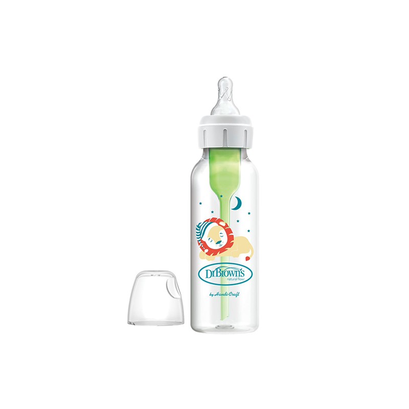 BIBERÃO OPTIONS + BOCA ESTREITA 250ml LEÃO