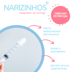 KIT LAVAGEM NAZAL NARIZINHOS (RECEM NASCIDO)