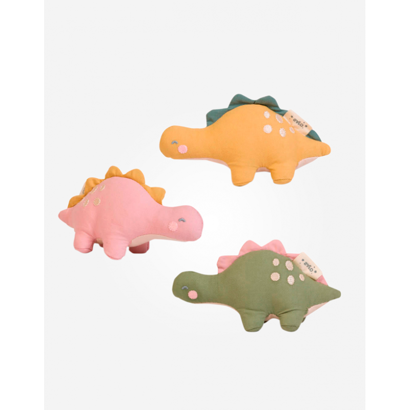 DINOSAURO EM ALGODÃO COM GUIZO +4m