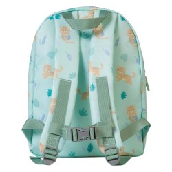 MOCHILA INFANTIL JUNGLE CHEETAS VERDE SARO
