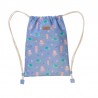 MOCHILA SACO INFANTIL OCEAN LIFE AZUL SARO