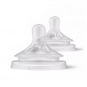 2 TETINAS FLUXO 5 NATURAL RESPONSE +6m PHILIPS AVENT
