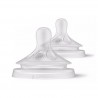 2 TETINAS FLUXO 6 NATURAL RESPONSE +6m PHILIPS AVENT