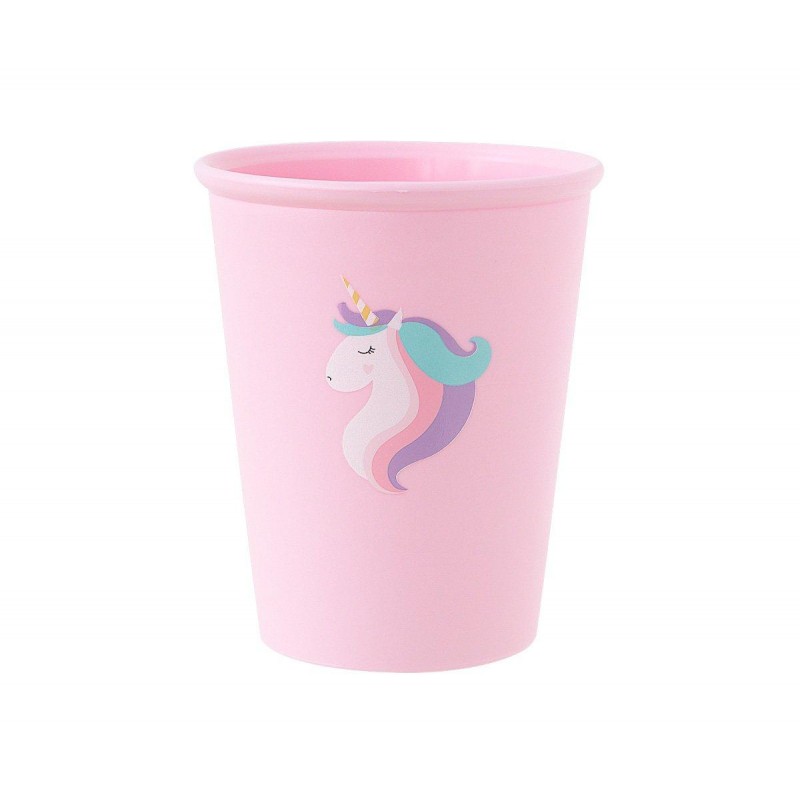 COPO ROSA 200ml UNICORNIO
