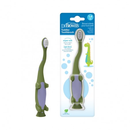 ESCOVA DENTES DINOSAURO 1-4 ANOS DR BROWN`S