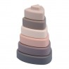 PIRAMIDE DE CORAÇÕES EM SILICONE BO JUNGLE