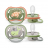 CHUPETAS ULTRA AIR DECO MENINO 6-18M