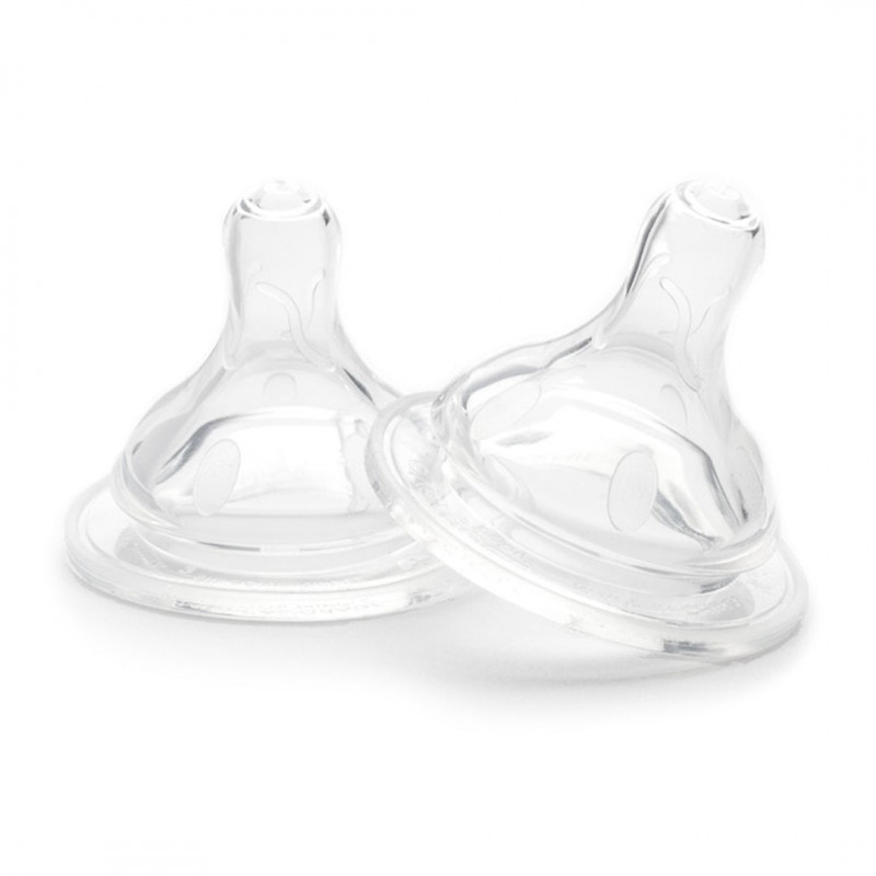 TETINA SILICONE FLUXO MEDIO 3-6 MESES EVERYDAY (2 unidades)