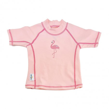 CAMISOLA BANHO M CURTA UPF 50+ FLAMINGO (12/24 MESES) BTBOX