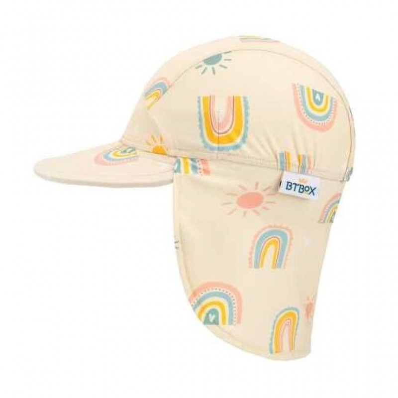 CHAPEU BANHO UPF50+ RAINBOW CREAM (54-64cm) BTBOX