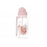GARRAFA COM PALHINHA SILICONE 500ml UNICORNIO MAGICO
