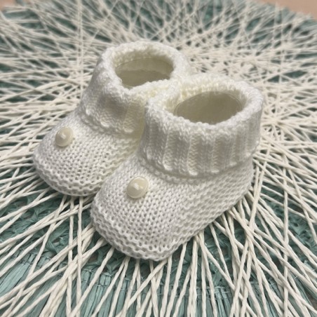 CARAPIM BEBÉ BOTÃO BRANCO