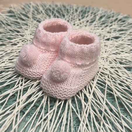 CARAPIM BEBÉ POMPOM VERMELHO