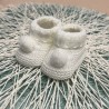 CARAPIM BEBÉ POMPOM BRANCO
