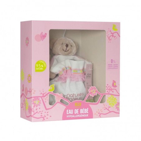 EAU DE BEBE 50ml + BOLSA ALGODÃO PELUCHE MENINA