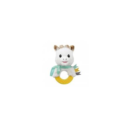ANEL DE DENTIÇÃO PELUCHE GIRAFA SOFIA 3m+