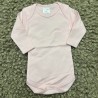 BODY BEBE SIMPLES ROSA 1m