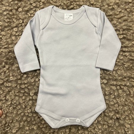 BODY BEBE SIMPLES CINZA 1m