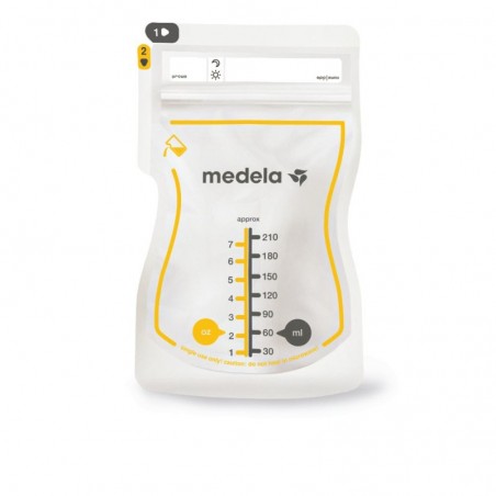 SACOS CONSERVAÇÃO LEITE MATERNO MEDELA (25 unid)